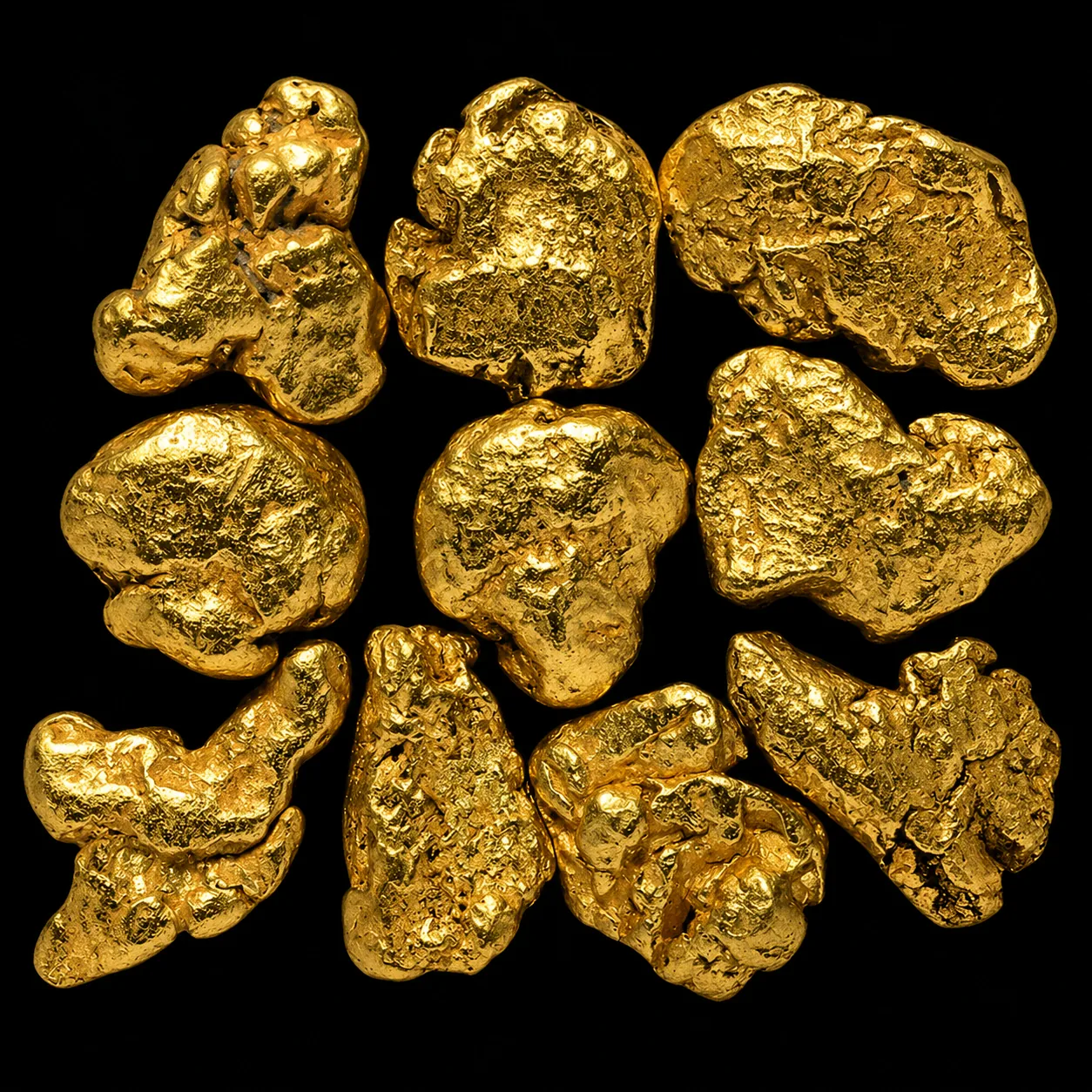 African Gold Nuggets